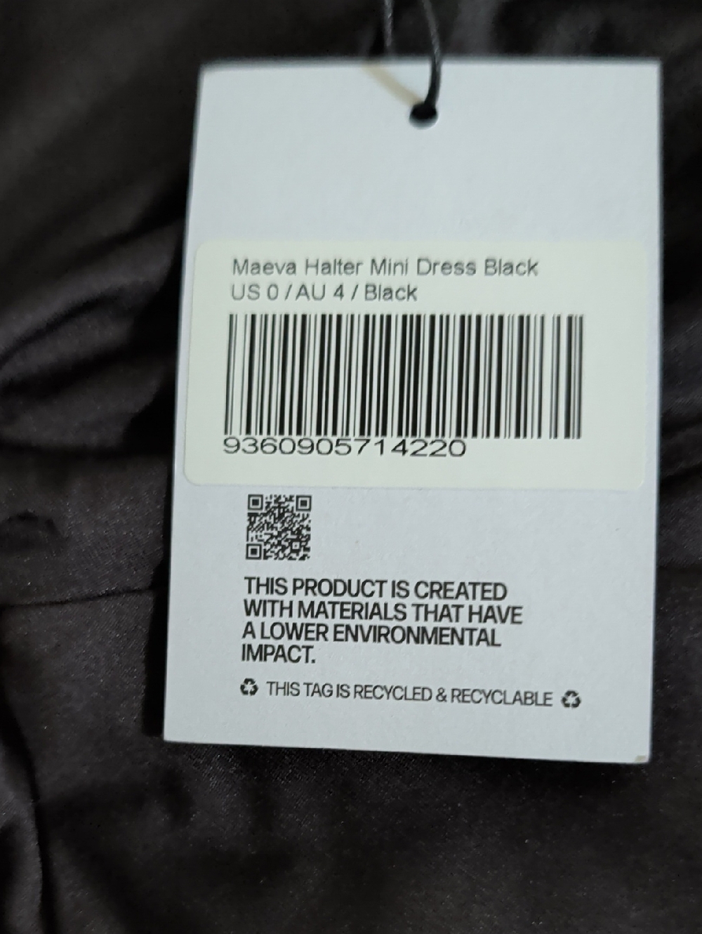 Princess Polly Black Backless Halter Mini Dress - Picture 2 of 4